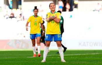 Brasil inició su camino en el Mundial Sub 20 femenino con un triunfo contundente 4-1 ante Tanzania. FOTO: GETTY
