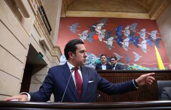 El ministro del Interior, Rodrigo Lara, anunció reforma tras aprobación del presupuesto. FOTO: @Rodrigo_Lara_