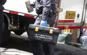 Imagen de referencia de una escena de un crimen en Antioquia. Foto: EL COLOMBIANO
