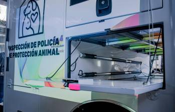 Esta es la unidad que auxiliará a los animales víctimas de maltrato. Foto: Cortesía Alcaldía