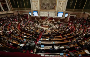 La Asamblea Nacional, en París, Francia. FOTO: Xinhua