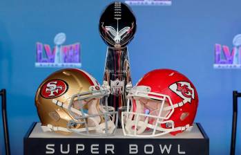 En el Super Bowl LVIII, que tendrá lugar en Las Vegas, el próximo domingo 11 de febrero, se enfrentarán los Kansas City Chiefs y los San Francisco 49ers. Foto Getty.
