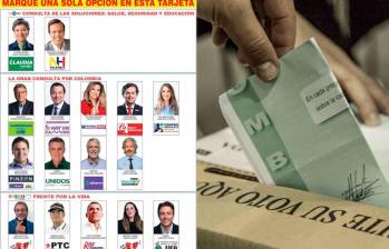 Las consultas del domingo pueden ser visto como un escenario de “primarias” antes de la primera vuelta, método que se tiene en otros países. Foto: Registraduría.