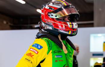 Henry Cubides en las pruebas previas de Spa-Francorchamps. FOTO: Cortesía