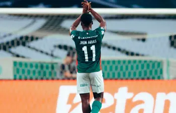 Jhon Arias anotó su segundo gol consecutivo. FOTO: Instagram Jhonariasa