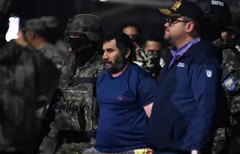 Alias Fito capturado en Ecuador. FOTO: AFP