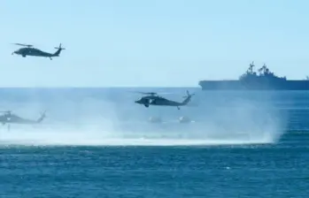 La Fuerza Naval de Estados Unidos ha confirmado la destrucción de 14 lanchas rápidas y un semisumergible en aguas del mar Caribe y el oceáno Pacífico, desde el pasado mes de septiembre. FOTO GETTY