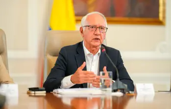 Guillermo Jaramillo es médico cirujano. Llegó al Ministerio de Salud en 2023, pero su primera vez trabajando con el presidente Petro fue cuando este era alcalde de Bogotá, desde 2012 hasta 2014. FOTO: Presidencia