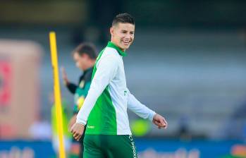 James Rodríguez llega al Atlético Nacional. FOTO: GETTY