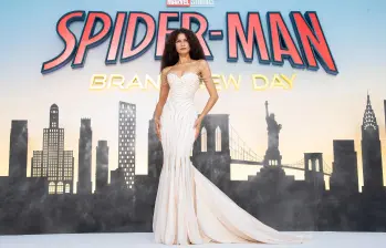 Zendaya en el estreno en el Reino Unido de Spider-Man: Brand New Day en el Odeon Luxe Leicester Square, el miércoles 29 de julio de 2026. Foto: JEFF SPICER / Getty Images via AFP