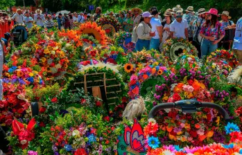 Falta solo una semana para que comience la Feria de las Flores. FOTO Camilo Suárez