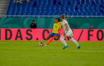 Colombia se ubica en la tercera casilla del Grupo B del Mundial juvenil con 1 punto. España, su próximo rival, es líder con seis. FOTO cortesía fcf