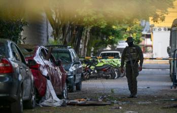 El ataque se produjo en la noche de este miércoles 16 de octubre. FOTO: AFP