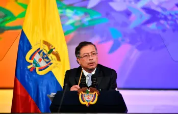 El discurso del presidente Gustavo Petro ante el Congreso se extendió durante casi tres horas. FOTO CORTESÍA
