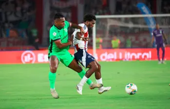 Nacional visita a Junior en Barranquilla. FOTO COLPRENSA