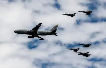 El gobierno de Gustavo Petro suspendió las Operaciones Beta (bombardeos) entre 2022 y 2024, periodo en el cual aumentó el reclutamiento forzado de menores de edad. FOTO: JAIME PÉREZ.
