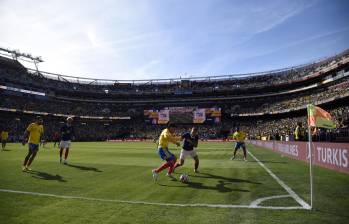 Colombia enfentó a Francia en el Northwest Stadium el pasado 29 de marzo, en su camino rumbo al Mundial 2026. FOTO Getty Images via AFP