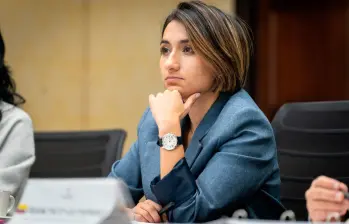 Laura Sarabia, canciller de Colombia. Foto: Cancillería