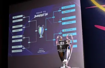 Se llevó a cabo el sorteo de los octavos de final de Champions League, los duelos Real Madrid-City y PSG-Chelsea, los más destacados. FOTO: GETTY
