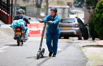 Patinetas eléctricas no aguantarían voltaje de las lomas de Medellín