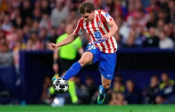Julián Álvarez marcó 20 goles y dio 9 asistencias en lo que va de temporada 2025/26 con el Atlético de Madrid. FOTO: GETTY