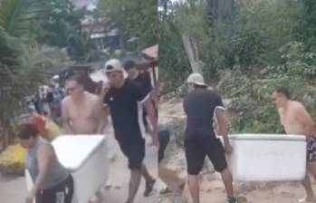 Turistas disfrutan de las playas de Barú, uno de los destinos más visitados de Cartagena, en medio del debate por los precios y la regulación de los servicios turísticos. FOTO: Captura de video. 