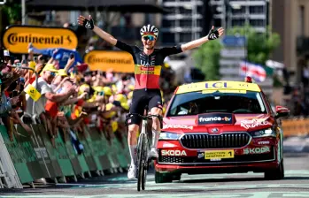 El ciclista belga Tim Wellens ha ganado etapas en el Giro de Italia, La Vuelta a España y el Tour de Francia. FOTO: TOMADA DEL X DE @LeTour