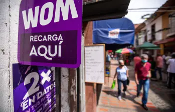 Desde 2019, WOM Colombia ha invertido alrededor de US$1.200 millones . FOTO: EL COLOMBIANO