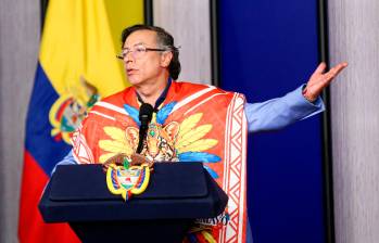 Gustavo Petro terminó su mandato de cuatro años el 7 de agosto de 2026. FOTO: COLPRENSA.