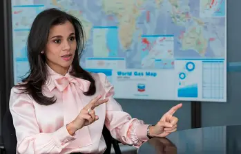 El ajuste se verá reflejado en las facturas de los antioqueños desde febrero de 2026, dijo Luz Stella Murgas, presidenta de Naturgas. Foto: Cortesía