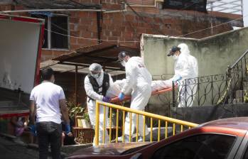 Uno de los casos de suicidio más dramáticos ocurridos en el 2024 ocurrió en el barrio Santa Cruz de Medellín. Fecha de evento: 11/09/2024. Foto: Esneyder Gutiérrez Cardona.