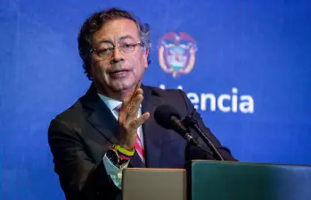 Al presidente de Colombia, Gustavo Petro, se le termina el mandato el próximo 7 de agosto. FOTO: COLPRENSA.
