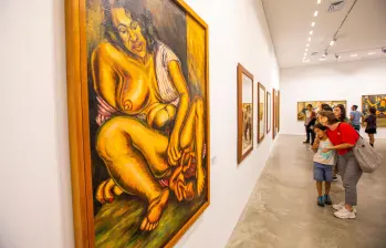 La artista donó al museo 244 piezas entre los años 1986 y 1987. FOTO Camilo Suárez