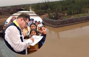 En el resto del departamento la situación es igual: más de 38.000 familias se han visto afectadas, según los reportes de la Ungrd. Foto: Cortesía y Alcaldía de Uribia 