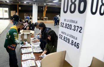 Tanto la OEA, como la Unión Europea y el Centro Carter destacaron la jornada electoral en Colombia. Foto: Colprensa - Lina Gasca
