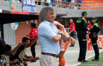 Alberto Gamero regresó como técnico de Millonarios en reemplazo del argentino Fabián Bustos. FOTO EL COLOMBIANO