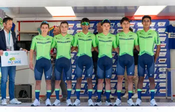 Team Sistecrédito en el Mercantour. Foto: Cortesía. 
