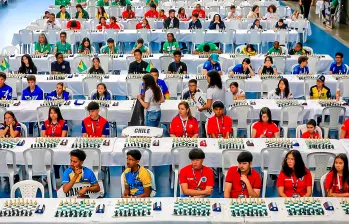 Del 27 de julio al 1 de agosto, Medellín alberga la edición número 36 del Panamericano de la Juventud de Ajedrez. FOTO JULIO CÉSAR HERRERA
