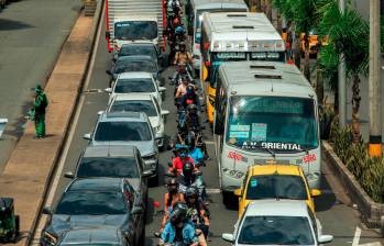 La medida del pico y placa termina la primera semana de sanciones económicas desde el cambio de rotación. FOTO: CAMILO SUÁREZ