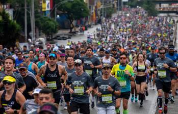 La Maratón de Medellín tendrá presencia de 69 deportistas de élite. De ellos, 20 son internacionales y 49 a nivel nacional. FOTO: JUAN ANTONIO SÁNCHEZ 