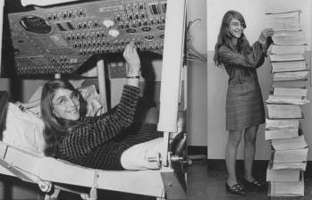 Margaret Hamilton, pionera de la informática y líder del desarrollo del software de vuelo del programa Apolo, murió el 30 de septiembre a los 90 años. Foto: NASA / redes sociales @MIT
