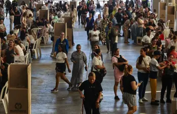 Imagen de referencia de las votaciones del pasado domingo 31 de mayo. FOTO Manuel Saldarriaga.