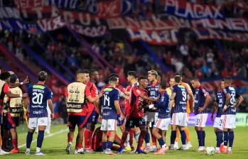 Imágenes del partido entre DIM y Junior en el Atanasio Girardot. FOTO CAMILO SUÁREZ
