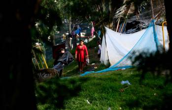 Las comunidades han sido desplazadas de sus resguardos en Risaralda y Chocó. FOTO COLPRENSA 
