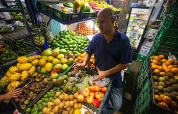 El IPC anual del rubro de alimentos y bebidas no alcohólicas, a junio, fue de 6,83%. FOTO EL COLOMBIANO