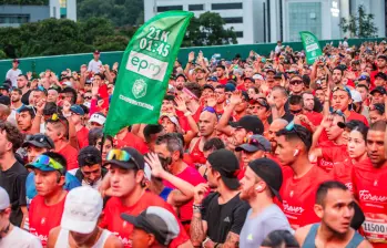 Medellín se consolida como una de las ciudad en las que más se practican running en Colombia. Corre Mi Tierra tendrá la presencia de más de 8.000 participantes. Foto: EL COLOMBIANO
