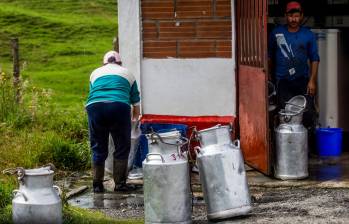 El consumo de leche cayó 6% el año pasado en Colombia. FOTO JULIO CÉSAR HERRERA. 