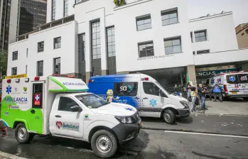 La Clínica Fundadores, en el centro de Medellín, es una de las principales sedes de Promedan. FOTO: Esneyder Gutiérrez