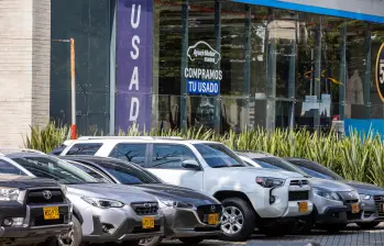 La venta de vehículos usados muestra desempeño favorable este año. FOTO EL COLOMBIANO