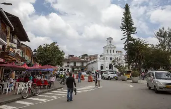 Imagen de referencia del municipio de Marinilla, donde se presentó la noticia. Foto: EL COLOMBIANO